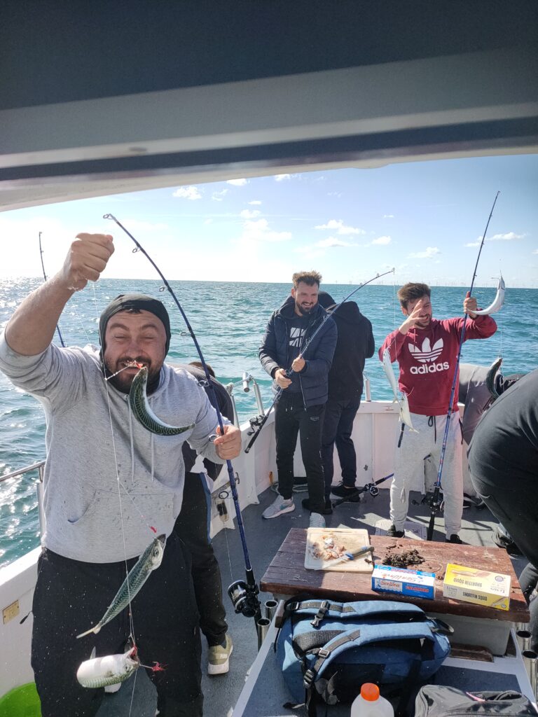 mackerel fishing trips brighton