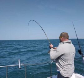 Deep sea fishing trip